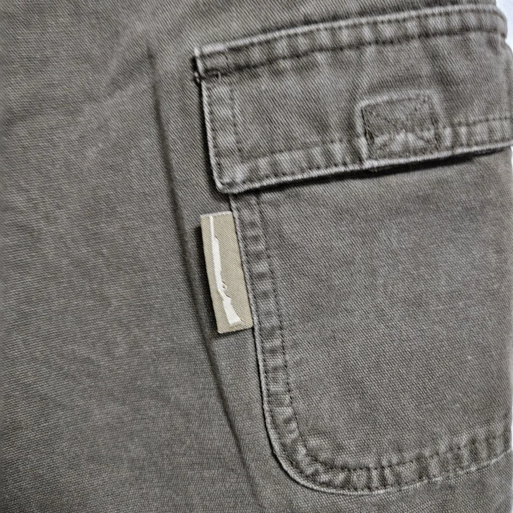 Columbia Shorts Mens 38 Green River Lodge Canvas Utility Rugged Hiking Gorpcore